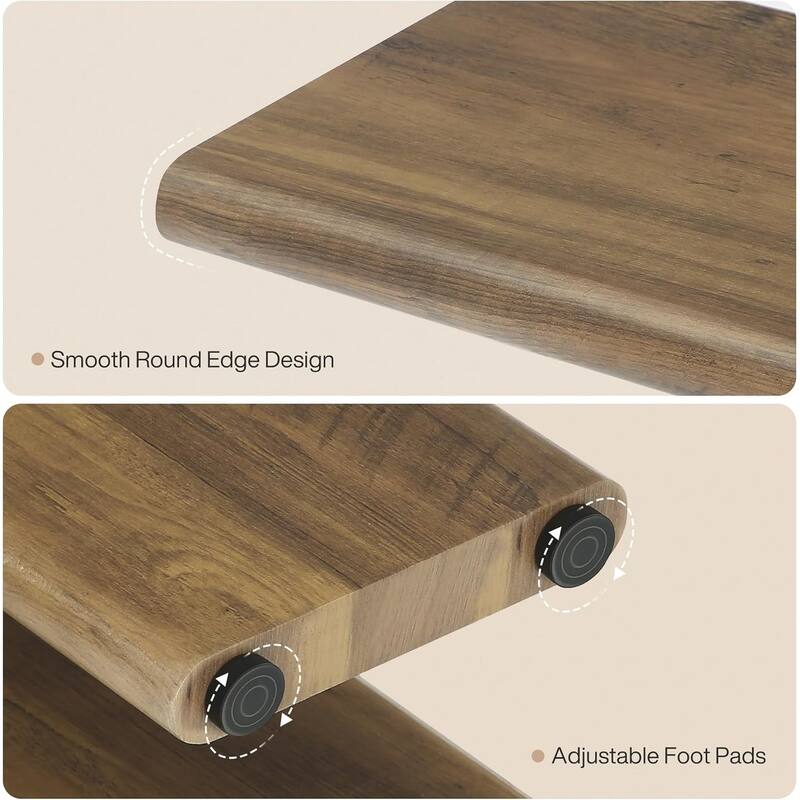 70.87" Extra Long Console Table, Mid-Century Modern Sofa Table Behind Couch