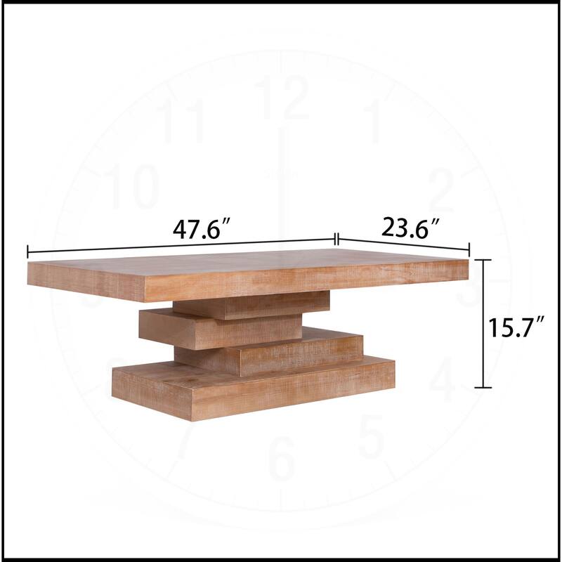 Rustic Wood Coffee Table
