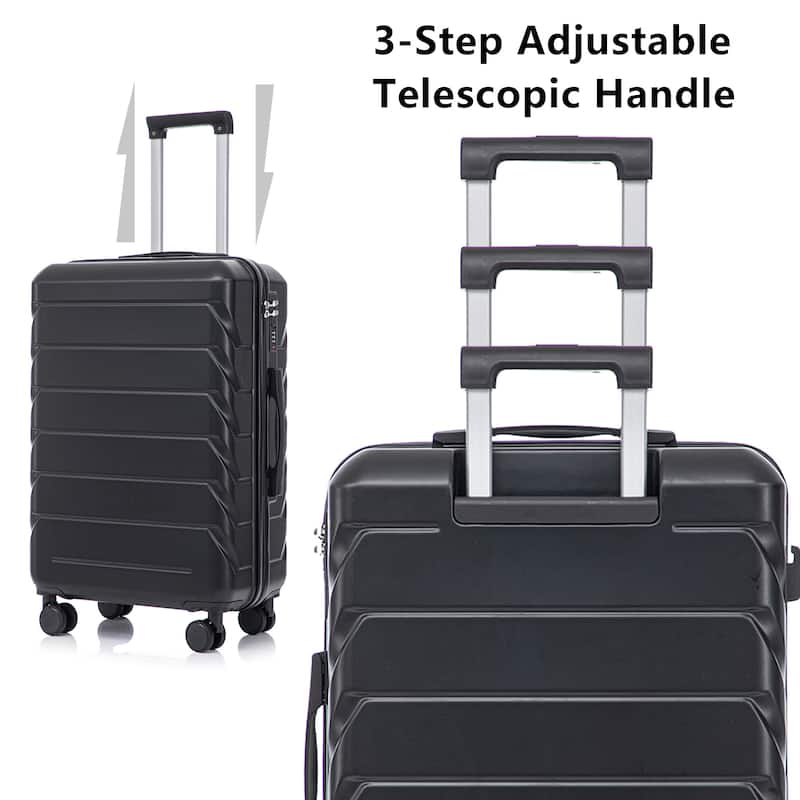 20"/24"/28" 3 pcs/set in ABS Spinner Wheel Luggage, Matching Color, With Combination Lock
