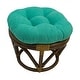 preview thumbnail 12 of 17, International Caravan Bali Papasan Footstool
