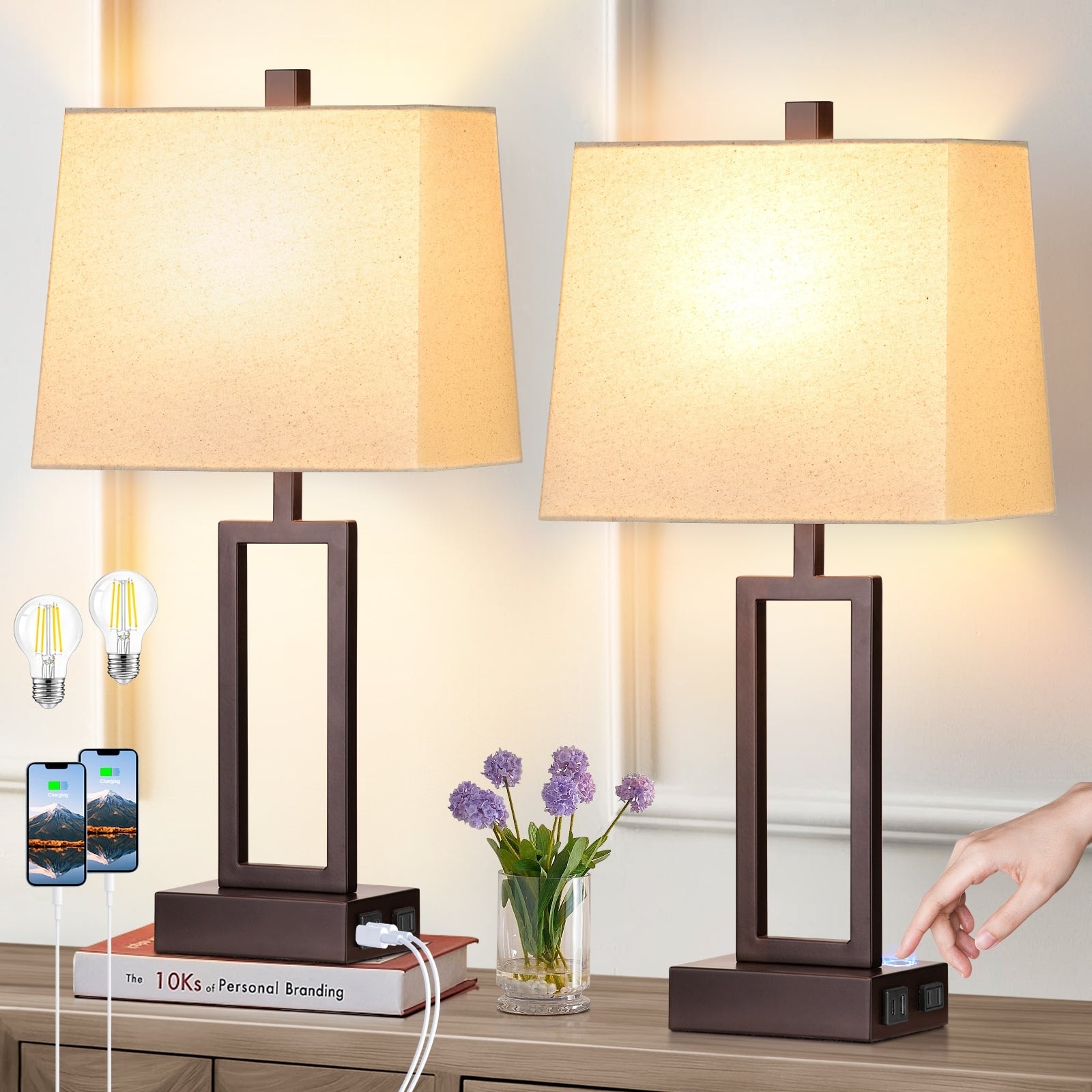 Bedside lamps amart on sale