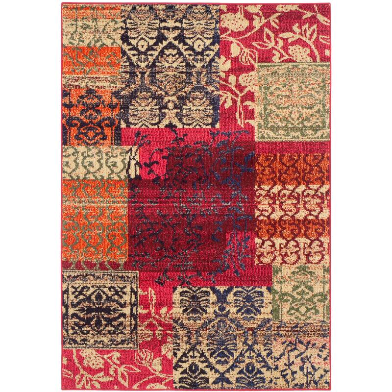 SAFAVIEH Monaco Njomeza Distressed Boho Rug