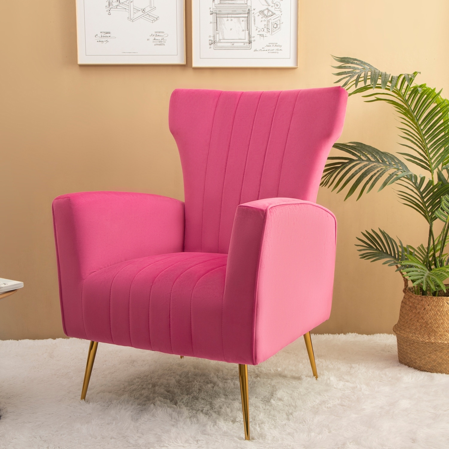 Noble outlet chair pink