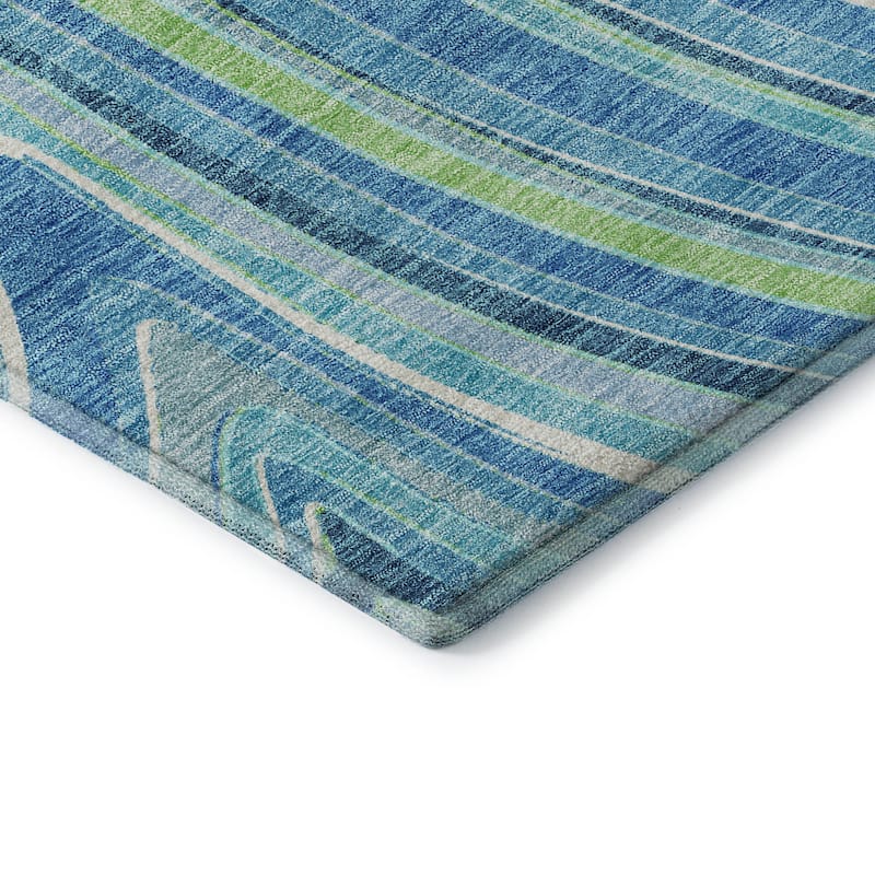 Premium Washable Super Soft Modern Waves Mayfield Rug