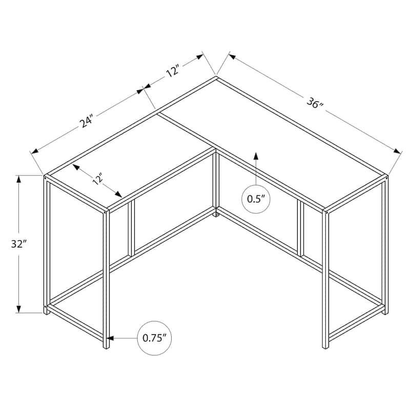 Accent Table, Console - Grey