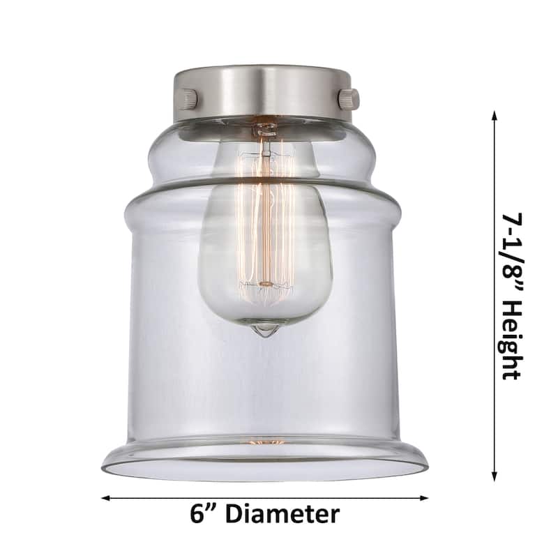 Innovations Lighting Canton Single Light 11" Tall Bathroom Sconce