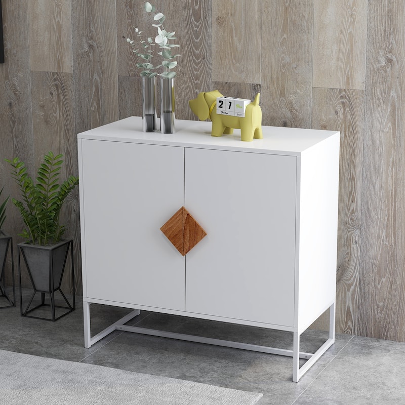 Solid Wood Special Shape Square Handle Design