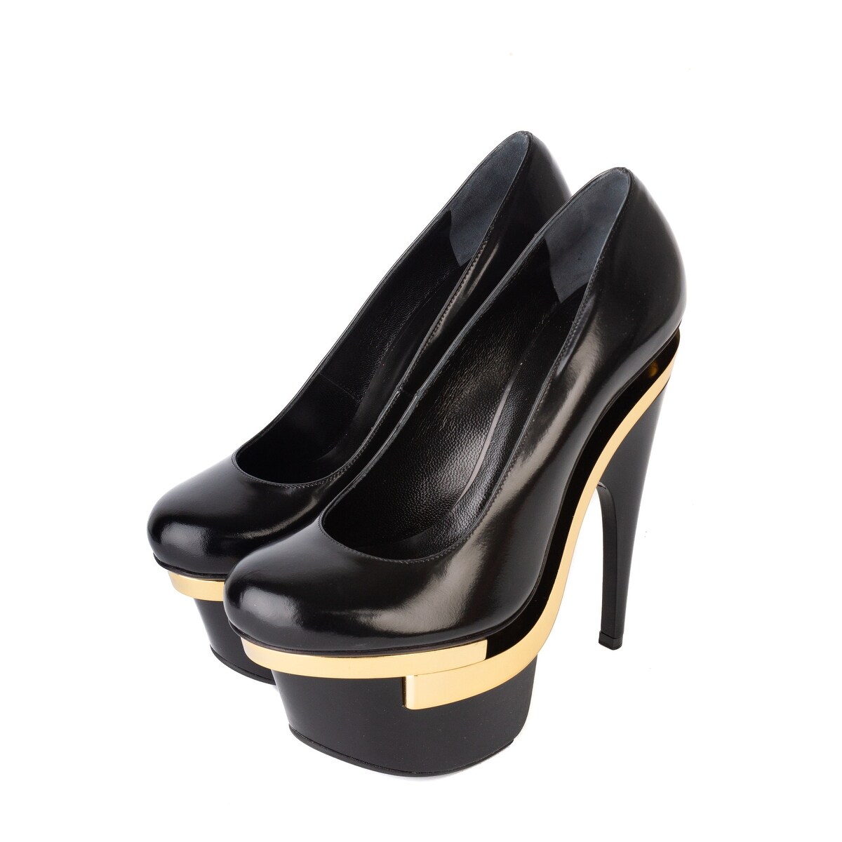 versace triple platform heels
