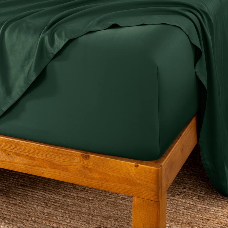 Bare Home Rayon from Bamboo Fitted Sheet