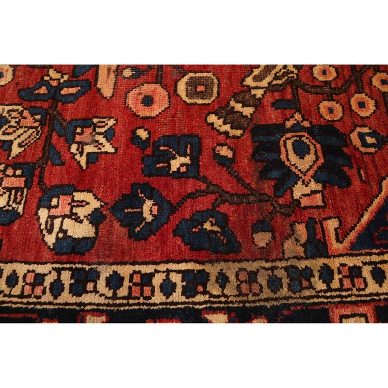 ECARPETGALLERY Hand-knotted Anadol Red Wool Rug - 4'5 x 6'3