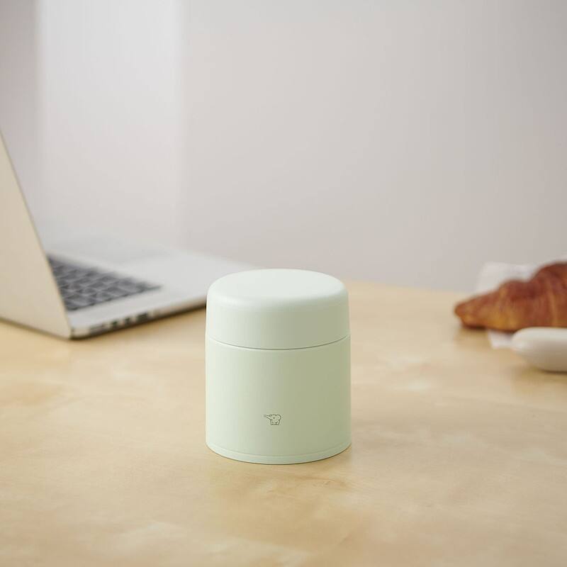 Zojirushi Stainless Steel Food Jar - 10 Ounces - Airy Green