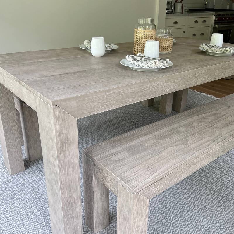 Plank and Beam Rectangular Modern Dining Table - 72"