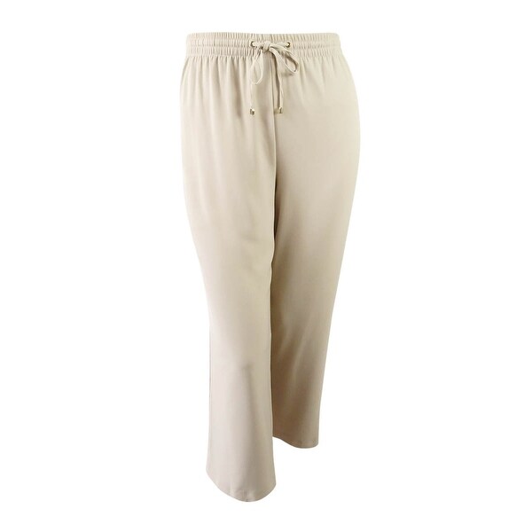 plus size drawstring pants
