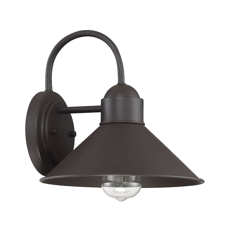 Meridian M50018 Single Light 10" Tall Outdoor Wall Sconce