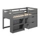 preview thumbnail 3 of 7, Kid-Friendly Design Twin Size Loft Bed