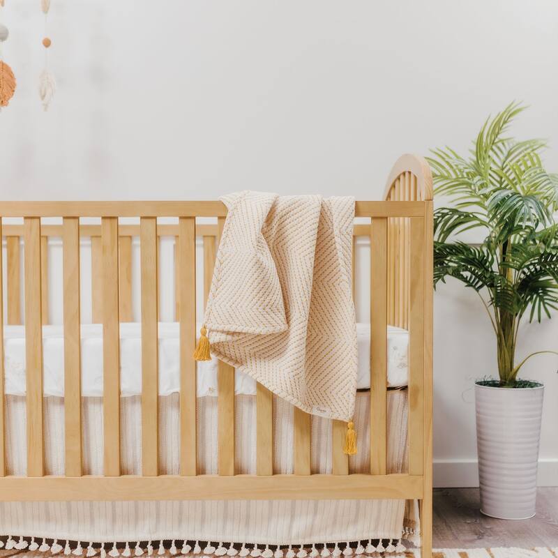 Crane Baby Marigold Chevron Blanket