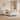 Queen Size Corduroy Platform Bed with Metal Legs,No Box Spring Needed