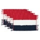 preview thumbnail 4 of 3, Chindi Placemats With Patriotic Design (Set of 4)