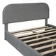 preview thumbnail 3 of 23, Full Size Teddy Upholstered Platform Bed with Hydraulic Storage System