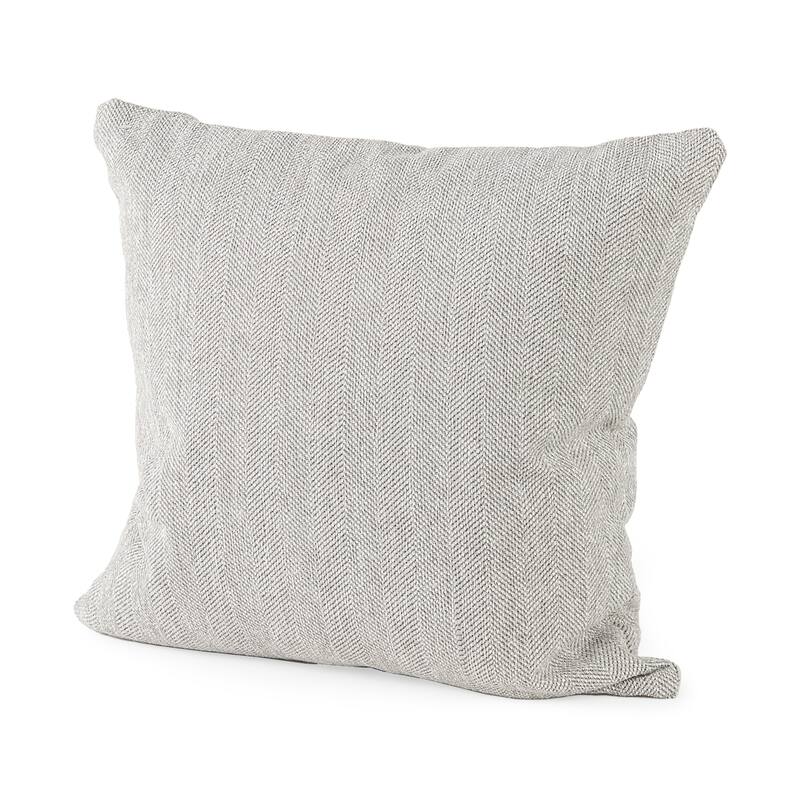 Valence Light Gray Throw Pillow Sectional Piece - 18.11 x0.43 x18.11