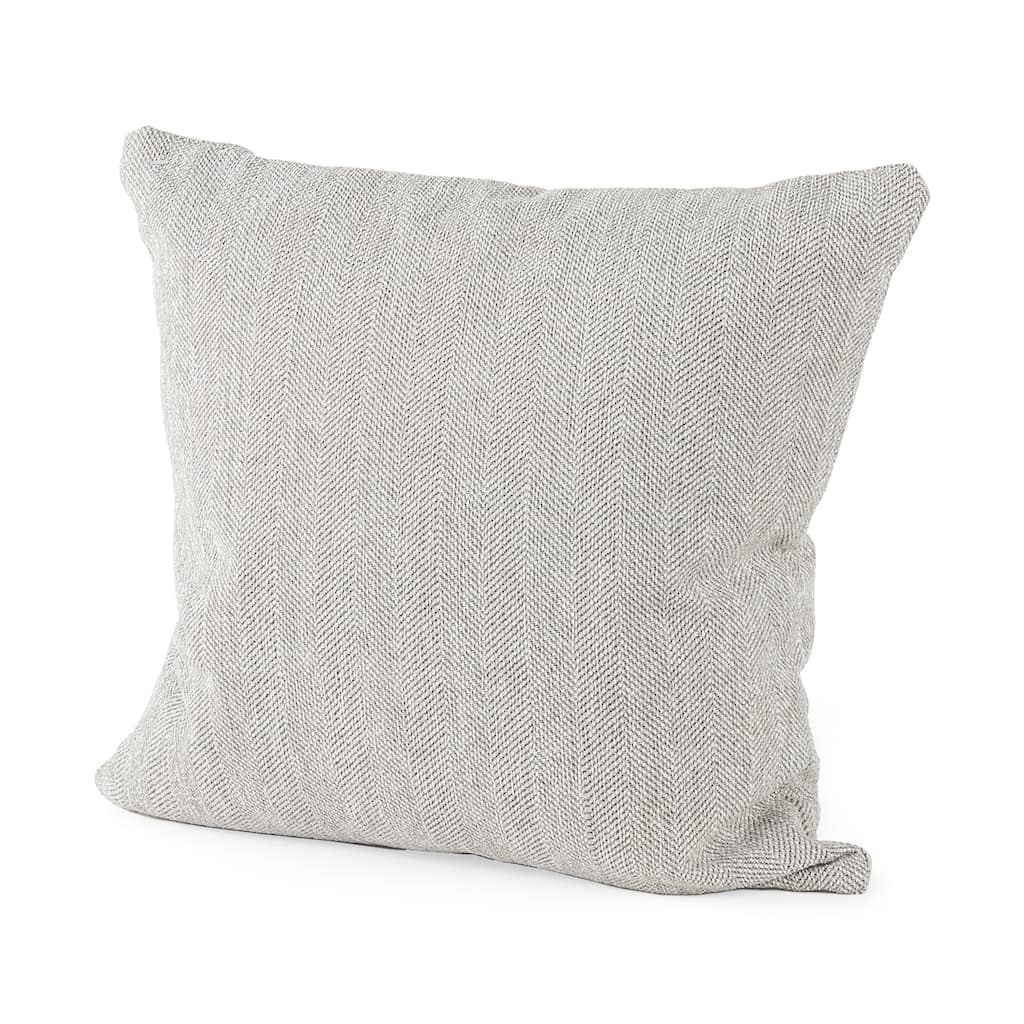 Valence Light Gray Throw Pillow Sectional Piece - 18.11 x0.43 x18.11