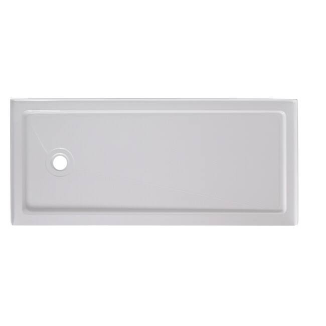 CRAFT + MAIN 6036L 60" x 36" Rectangular Shower Base with Left Drain