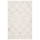 preview thumbnail 60 of 126, SAFAVIEH Arizona Shag Nevada 1.2-inch Thick Rug 3'2" x 5' - Ivory/Beige