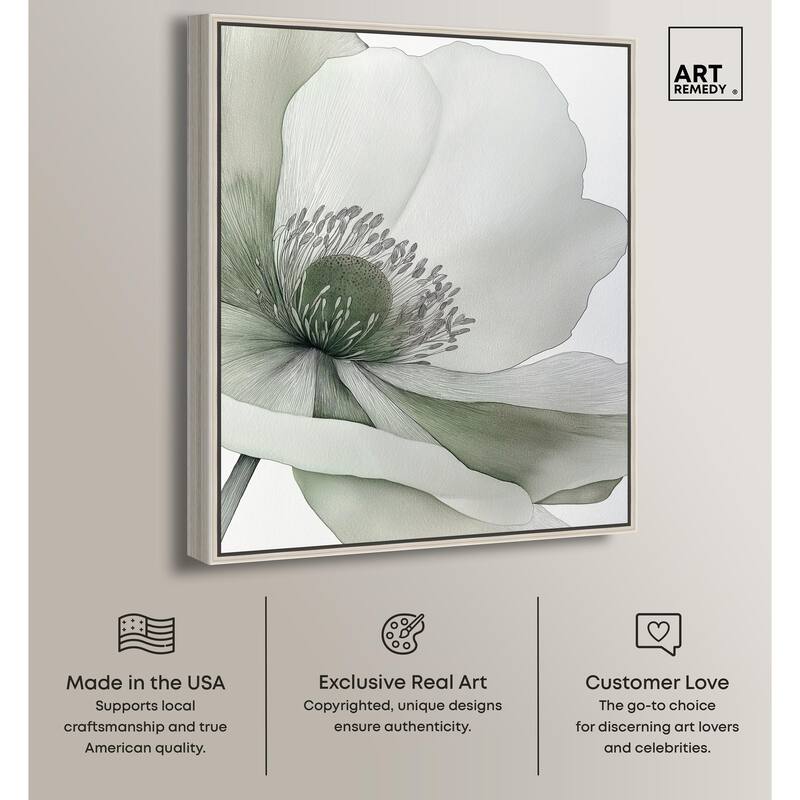 Delicate Stamen I Canvas by Art Remedy
