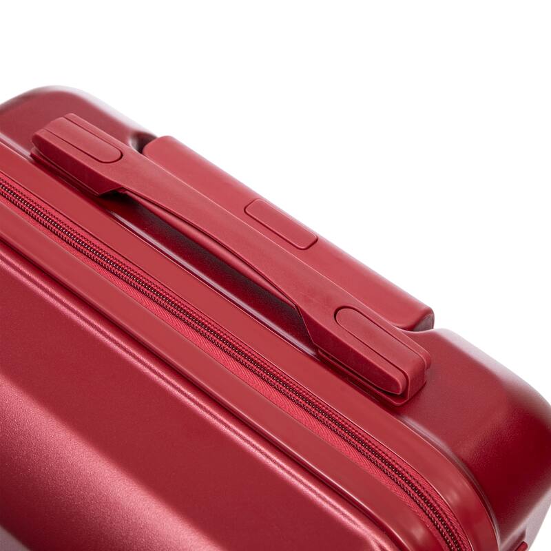 20 Inch ABS Hard Shell Travel Checked Luggage, Scratch Resistant Surface Four Multi-Directional Wheels, With Combination Lock