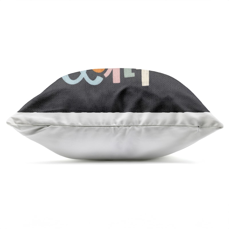 Stupell Be Kind Or Quiet Printed Outdoor Throw Pillow Design by Sarah Hickman