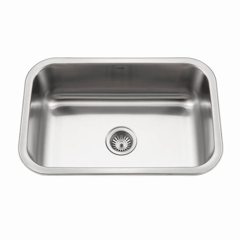Houzer MS-2700 Medallion Classic 26-1/2" Undermount Single Basin - Stainless Steel