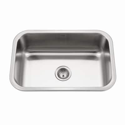 Houzer MS-2700 Medallion Classic 26-1/2" Undermount Single Basin
