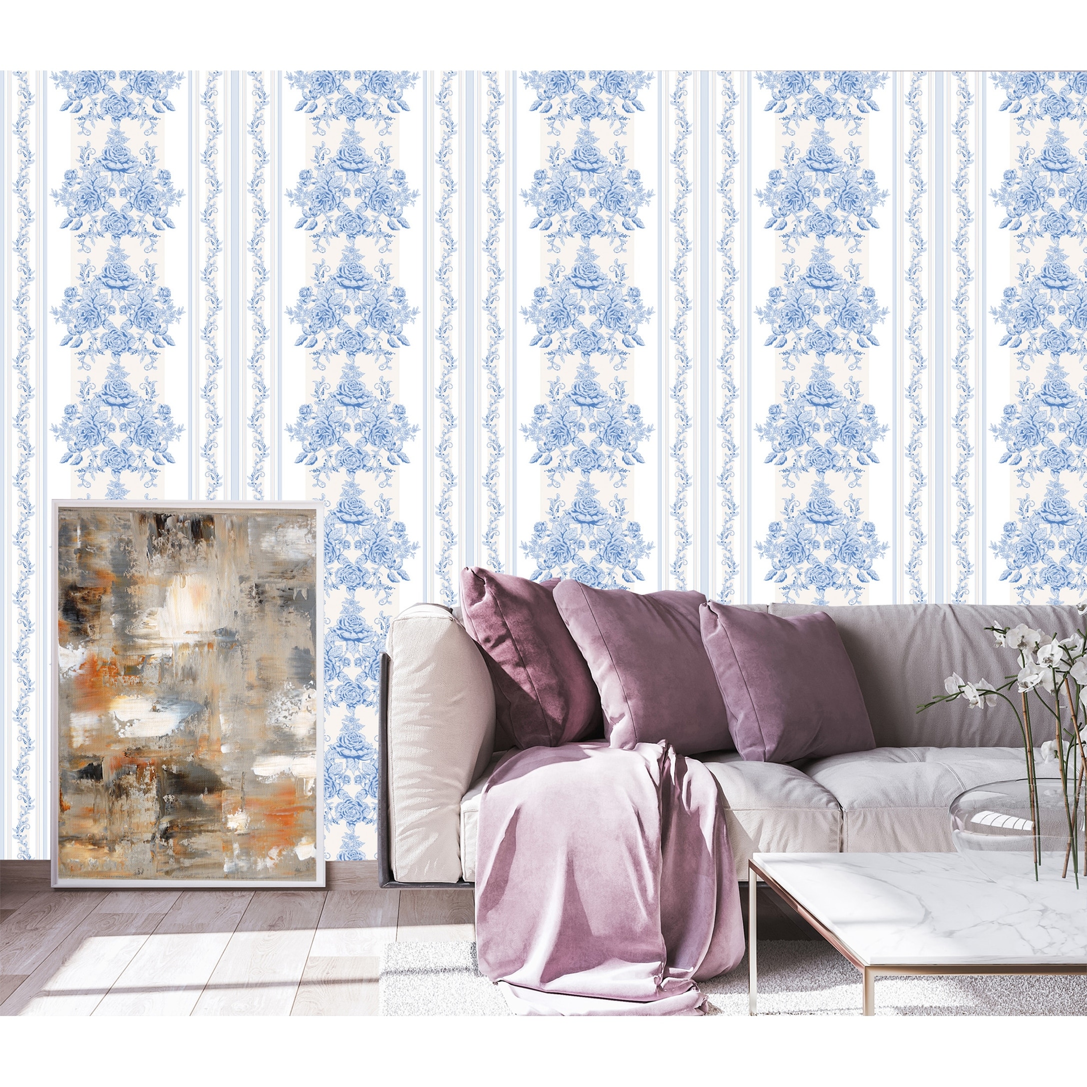 French Vintage Fabric, Wallpaper and Home Decor | Spoonflower
