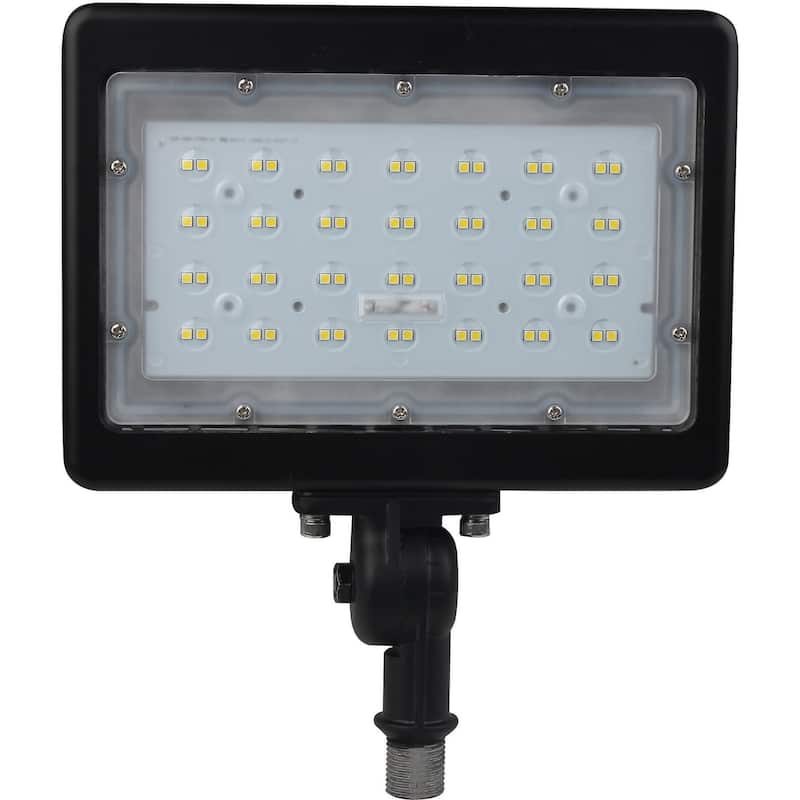LED Large Flood Light 50W 5000K Bronze Finish 100V-277V Dimmable - N/A