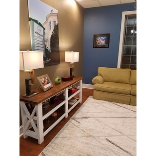 Shop Signature Design by Ashley Syler Faux Wood/ Brushed ...