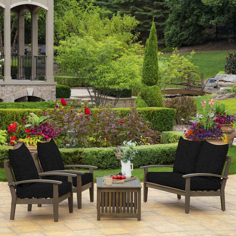 ARDEN 24-inch Outdoor Deep Seat Cushion Set