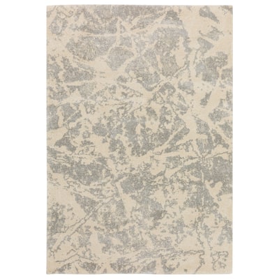 Addison Grayson Plush Nebulous Fog 20"X30" Accent Rug