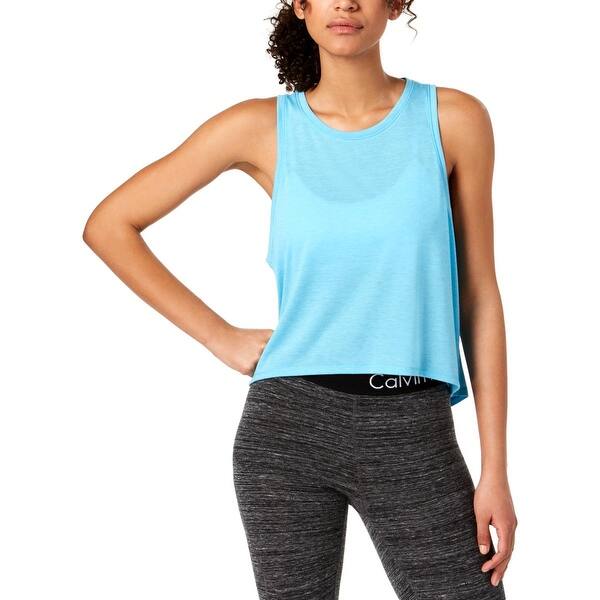 Shop Calvin Klein Performance Womens Tank Top Fitness Workout