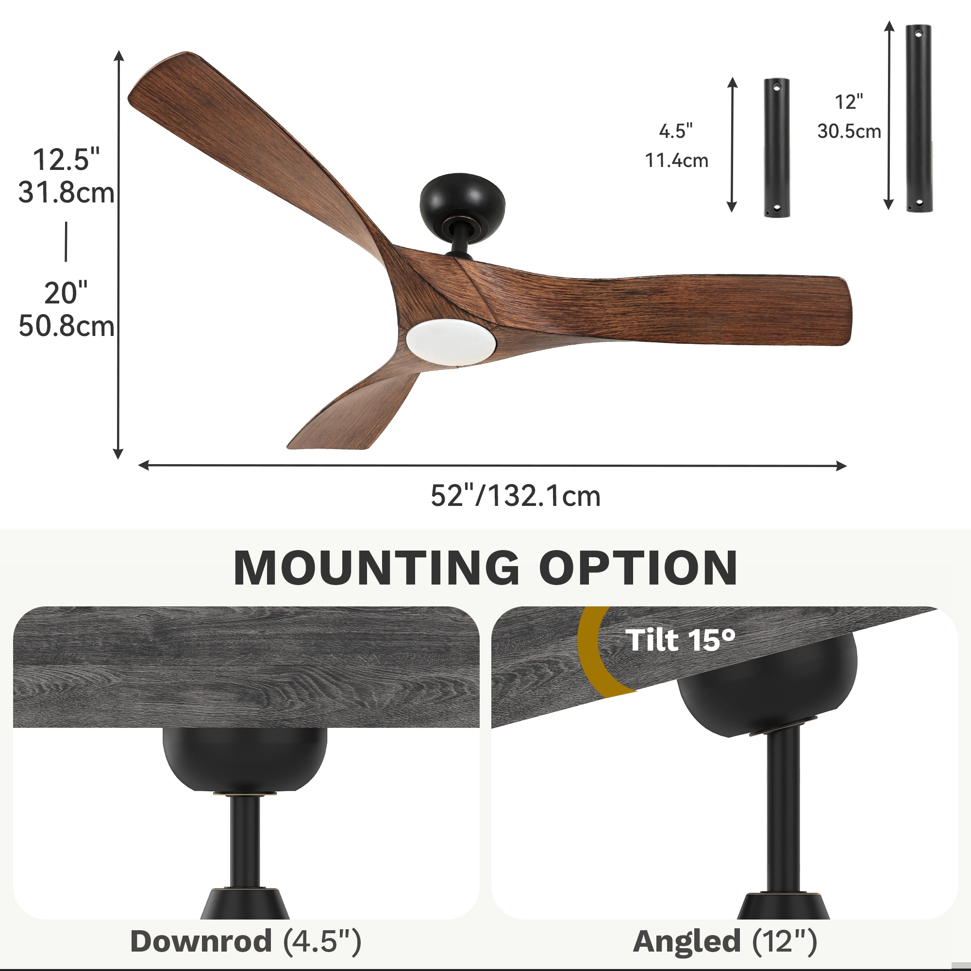 Ceiling Fan Light, 52