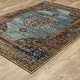 preview thumbnail 5 of 9, Style Haven Adaylnn Morris Persian Inspired Medallion Blue/Multi Area Rug