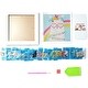 preview thumbnail 4 of 4, Bright Creations 5D Diamond Painting Kit with Frame DIY Wall Art Tool Accessories, Llama 6x6"