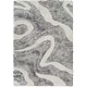 preview thumbnail 2 of 2, Livabliss Corinne Modern Swirl Plush Shag Area Rug