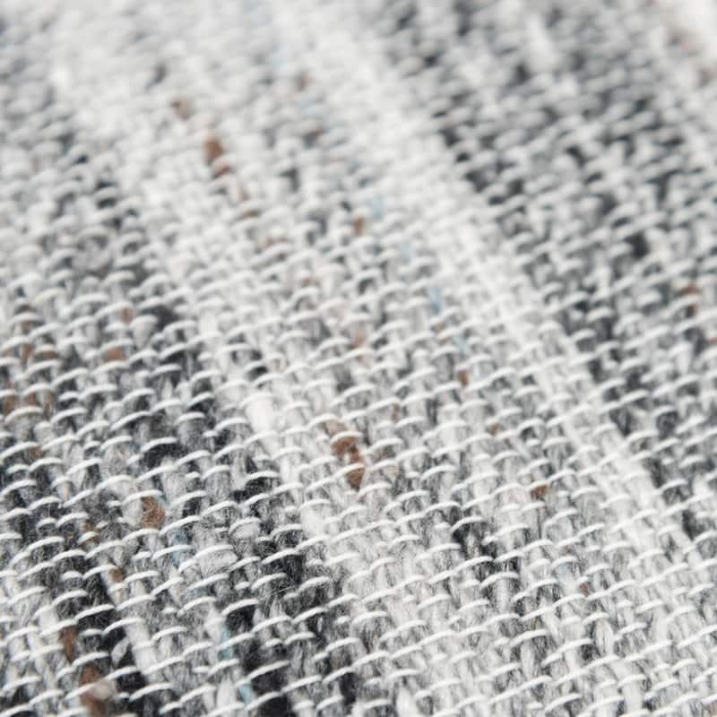 Mottled Poly Four Corner Tassels Pillow Cover