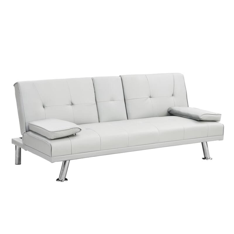 Wooden frame lounge chair with armrests stainless steel legs