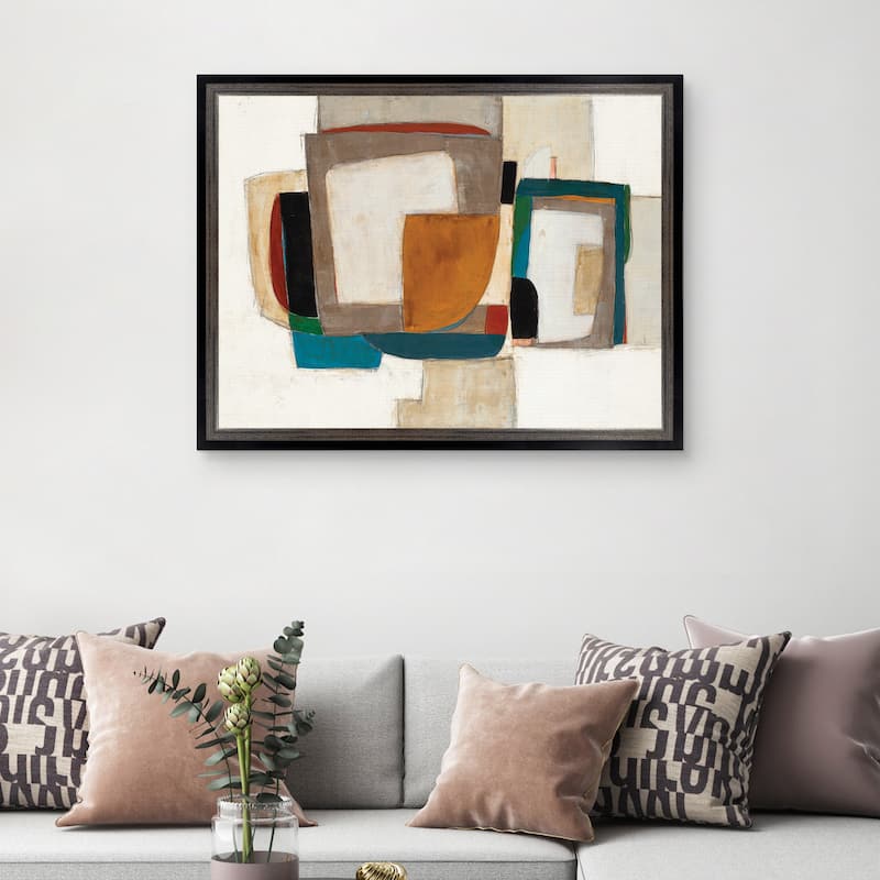 Masterpiece Art Gallery| Everything Must Converge II by Kippi Leonard - Framed Canvas Art Print