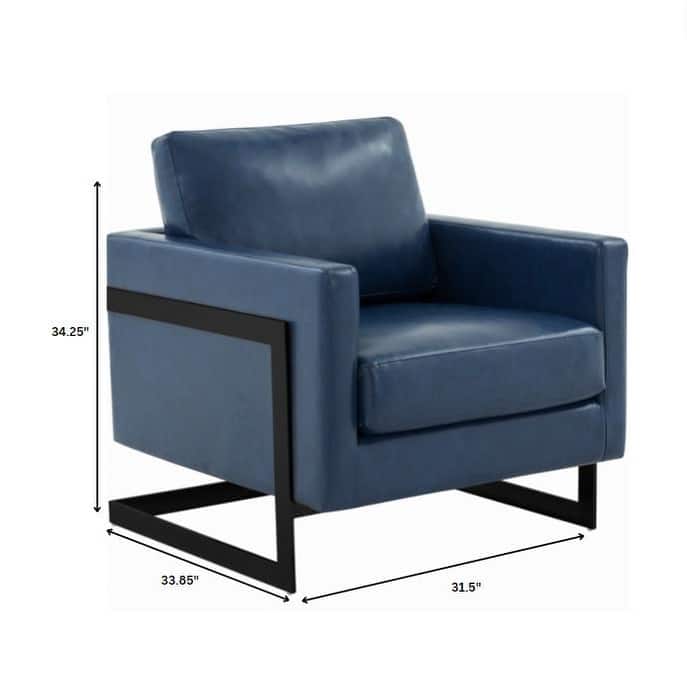 Lincoln Upholstered Velvet Single-Seater Sofa Fabric Accent Chair in Stainless Steel with Removable Cushions - 35"