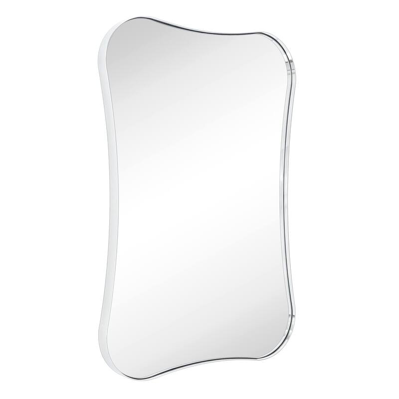 TEHOME Toini Asymmetrical Metal Wall Mirror - 20'' x 30''