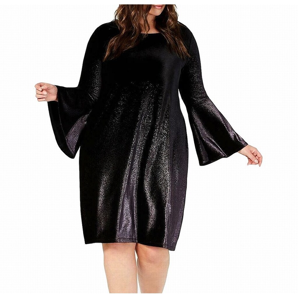 black dress 16w