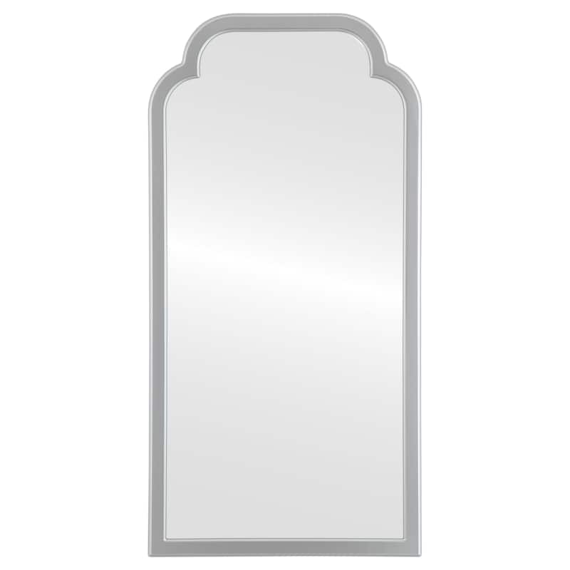 Mifflin Framed Full Length Mirror - Clover Cathedral - 23.4x47.4 - Silver