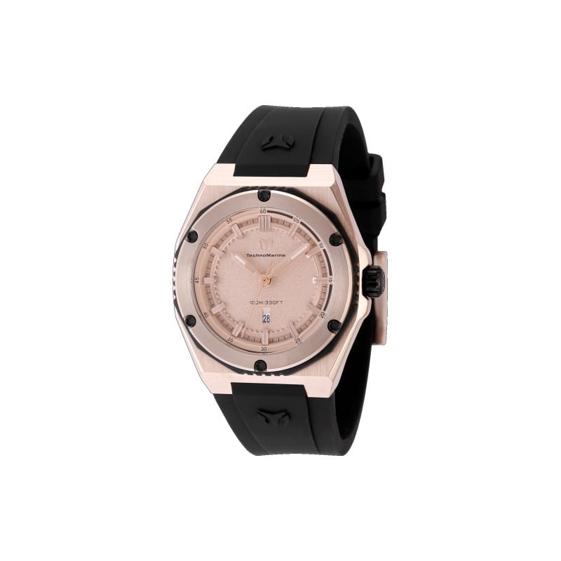 Technomarine Women's TM-416048 CORAL Quartz 3 Hand Rose Gold Dial Watch - Rose Gold